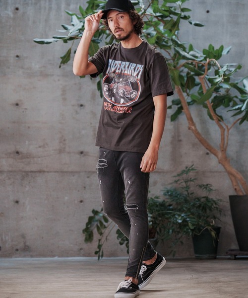 CAMBIO tシャツ mt7674- プリントT（Fictitiousバンド） Tシャツ