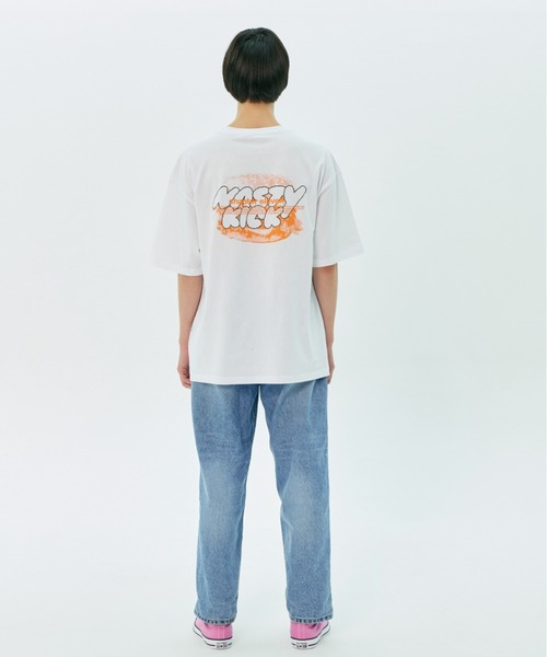 NASTY KICK tシャツ A'GEM/9 × .kom「NASTYKICK/NS+K/ナスティー