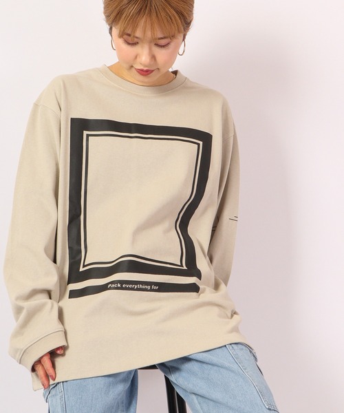 FLASH PACKER tシャツ USコットン ヘビーオンス 長袖Tシャツ