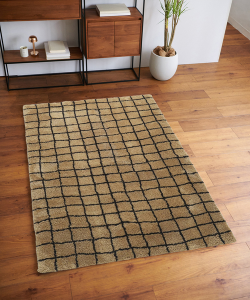 journal standard Furniture ラグ ラグマット GRID RUG 120x160