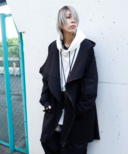 コート モッズコート AFYF ASYME ZIP PARKA/アシメジップパーカー AFYF ASYME ZIP