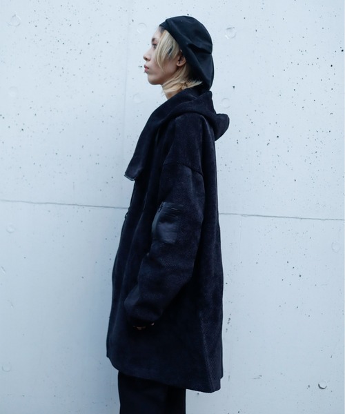 コート モッズコート AFYF ASYME ZIP PARKA/アシメジップパーカー AFYF ASYME ZIP