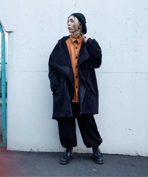 コート モッズコート AFYF ASYME ZIP PARKA/アシメジップパーカー AFYF ASYME ZIP