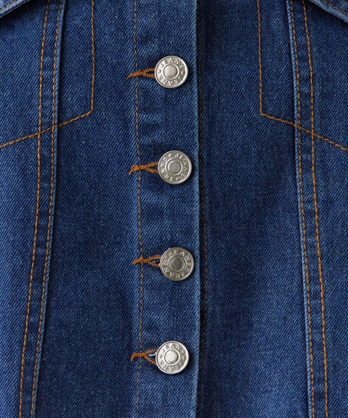 Chick チューブトップ ベアトップ Denim Bustier / デニム