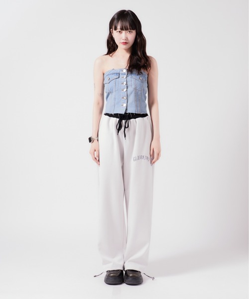 Chick チューブトップ ベアトップ Denim Bustier / デニム