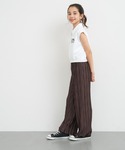 ワイドパンツ パンツ ＼26ss新色追加/大人...の詳細画像3