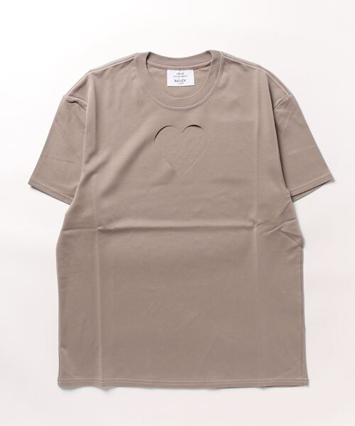 tシャツ BASICKS Heart Laser Cut T-shirt S4-0403 レディース