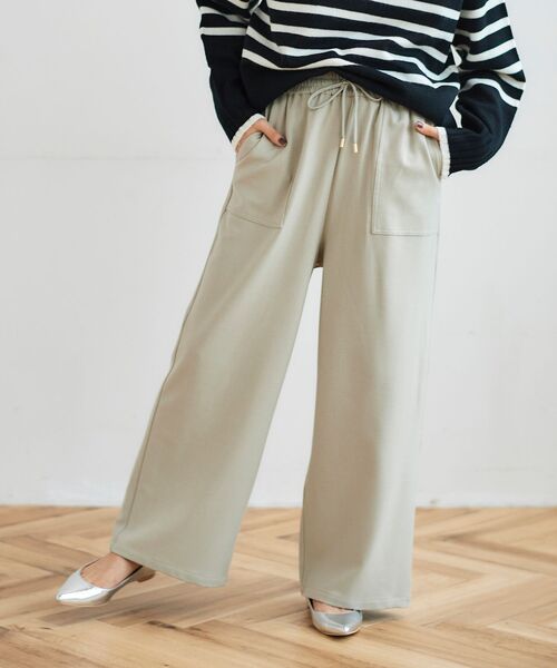 le.coeur blanc（ルクールブラン） パンツ 「手洗い可能」コスミカル