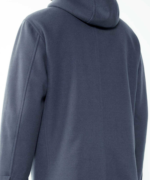 MEN'S MELROSE ブルゾン アウター ジャージーメルトンフーデッド