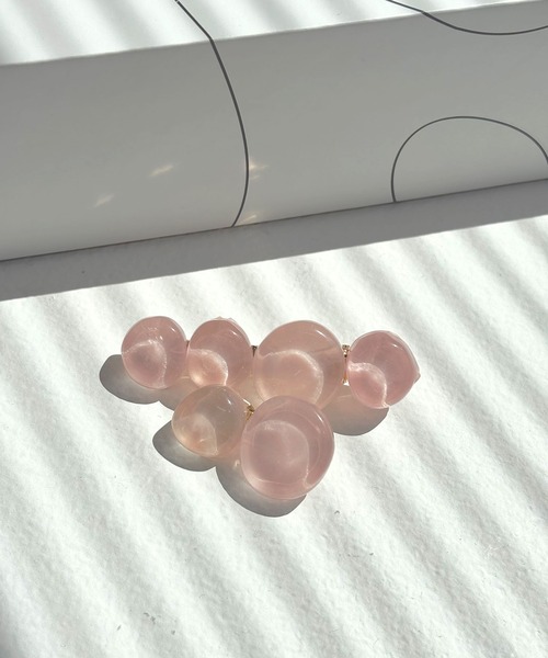 ヘアピン 2個set バブルストーンヘアクリップ : ZOZOTOWN Yahoo!店