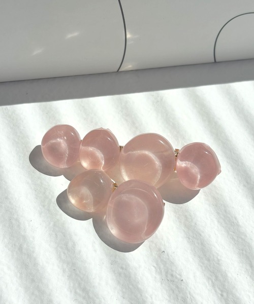 ヘアピン 2個set バブルストーンヘアクリップ : ZOZOTOWN Yahoo!店
