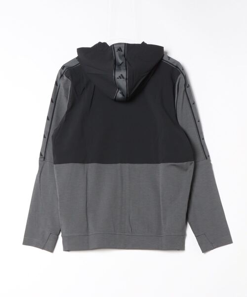 専用！adidas ゴルフ ファブリックミックスストレッチL/Sジャケット セール】ファブリックミックスストレッチ フーディー【adidas