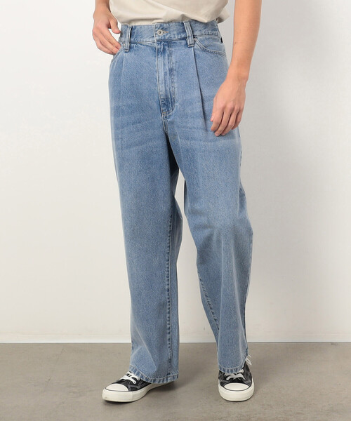 Purple&Yellow（パープルアンドイエロー） ジーンズ デニム バギー