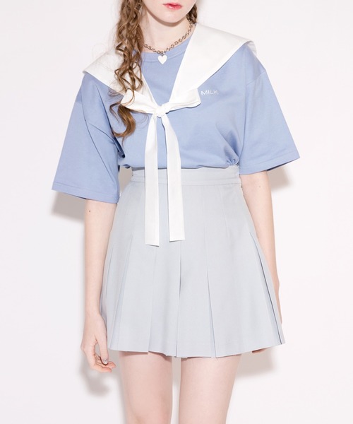 新品未着用♡ MILK プリーツキュロット ピンク OUTLET】30％OFF SALE PINKHUNT プリーツキュロット 6908K(120cm