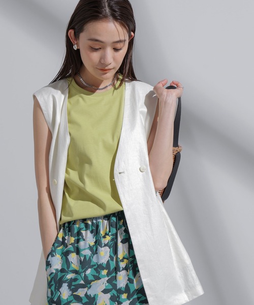 Anti Soaked(R) 汗染み防止カラフルノースリTシャツ