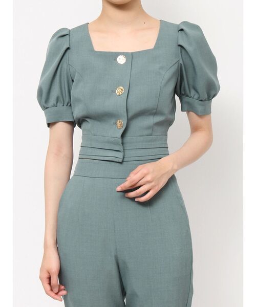 RESEXXY（リゼクシー） ブラウス シャツ スクエアバックリボントップス