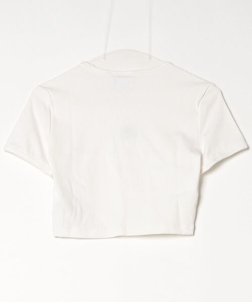 Tシャツ・カットソー adidas Essential Lip Crop Tee White IY9666 adidas Essentials Crop Tee - White | Free Shipping with