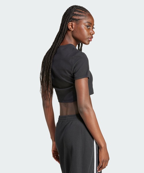 tシャツ エッセンシャルズ リブ Tシャツ / アディダスオリジナルス adidas Originals レディース | adidas | 16