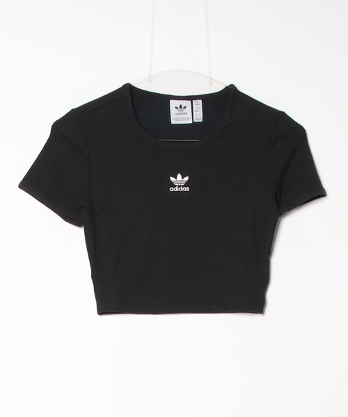 adidas tシャツ エッセンシャルズ リブ Tシャツ / アディダス
