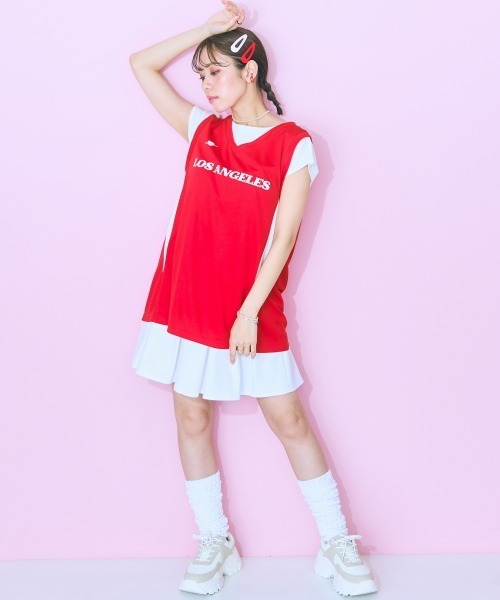 いラインアップ marun タンクトップ チーム 「大きいサイズ」 ノースリーブ ウェア