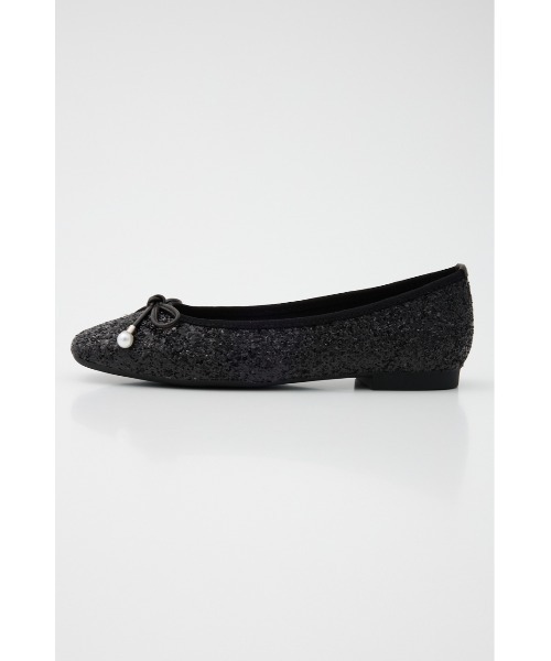 STACCATO パール装飾 フラットシューズ　24cm STACCATO パール装飾 フラットシューズ 24cm 公式】STACCATOの