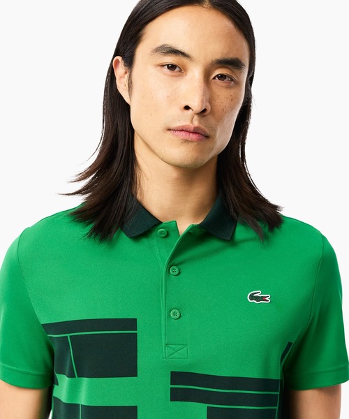 LACOSTE ポロシャツ UPF50＋ UVカット 「ノバク・ジョコビッチ