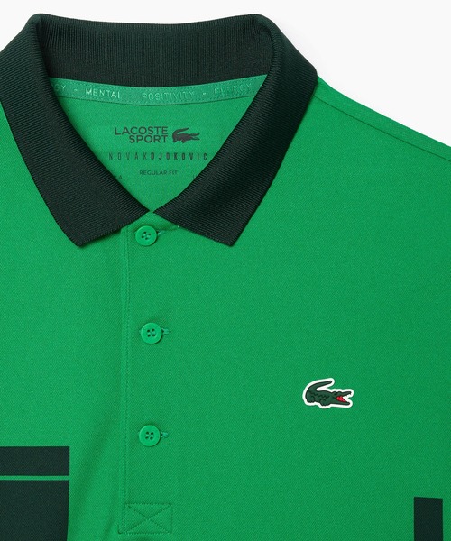 LACOSTE ポロシャツ UPF50＋ UVカット 「ノバク・ジョコビッチ