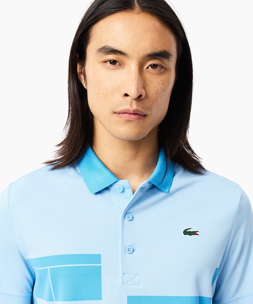LACOSTE ポロシャツ UPF50＋ UVカット 「ノバク・ジョコビッチ