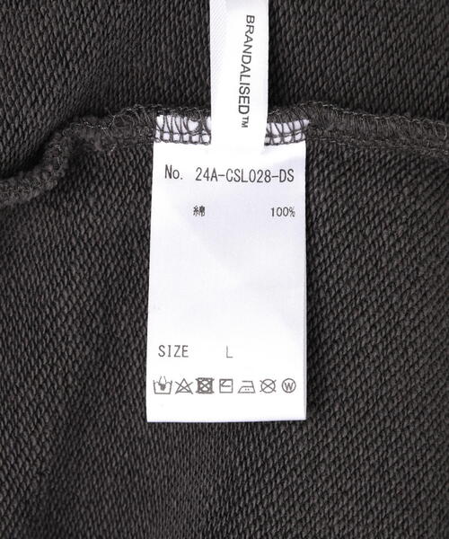 トレーナー スウェット DankeSchon×BRANDALISED/ダンケシェーン/SWTCN KEEP MONKEY レディース メンズ DANKE SCHON トレーナー スウェット DankeSchon×BRANDALISED