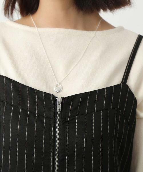 ワンピース フロントジッパーキャミワンピース : ZOZOTOWN Yahoo!店