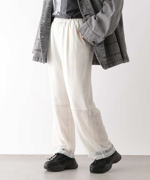 LEPSIM（レプシィム） パンツ 切り替えレースパンツ 138300 レディース