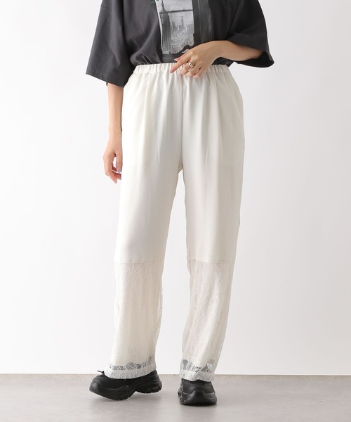 LEPSIM（レプシィム） パンツ 切り替えレースパンツ 138300 レディース