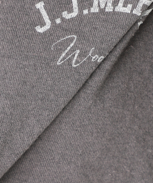 「jj mercer」 長袖カットソー フリー グレー レディース 追加4》J.J.Mercer / ジェイジェイマーサー Photo Tsh（Tシャツ