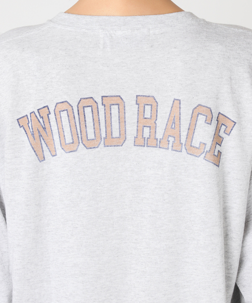 「jj mercer」 長袖カットソー フリー グレー レディース FRAMeWORK tシャツ Tシャツ J.J.MERCER 別注ロンT レディース