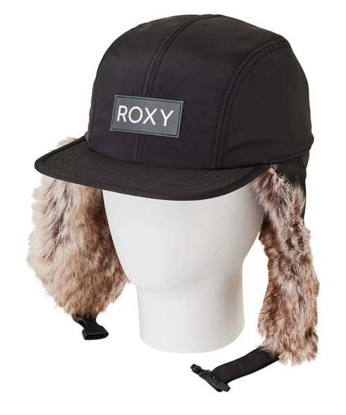 ROXY キャップ 帽子 SNOWY HAT/ロキシー防水コーティングロゴ