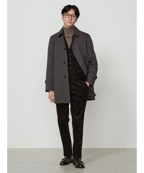 Perfect Suit FActory ステンカラーコート コート ライナー付き