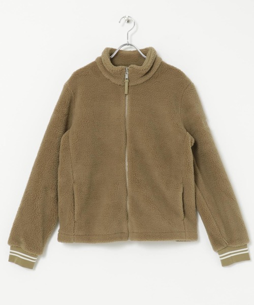 AIGLE（エーグル） コート アウター ジップアップ シェルパフリース T