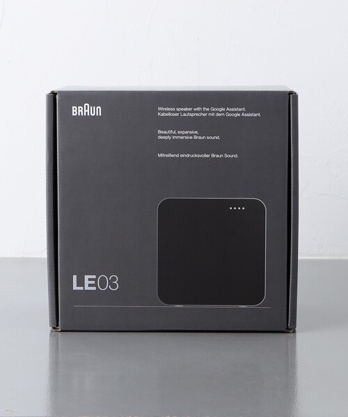 BRAUN Bluetoothスピーカー LE03 Braun Audio＞スピーカー LE03