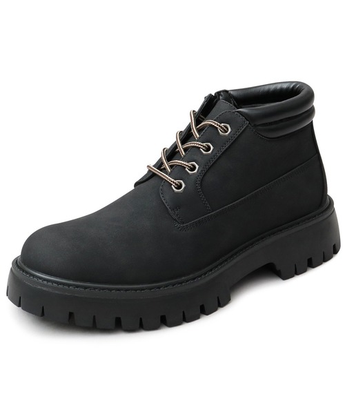 ブーツ 厚底ショートワークブーツ メンズ レディース | Beautiful Harmony | 03