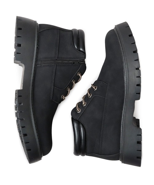 ブーツ 厚底ショートワークブーツ メンズ レディース | Beautiful Harmony | 05