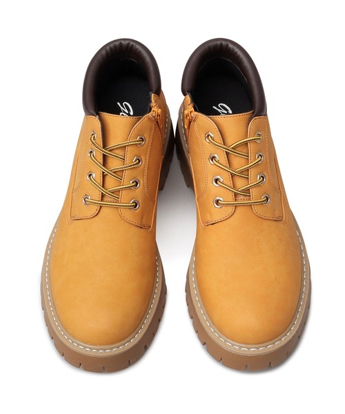 ブーツ 厚底ショートワークブーツ メンズ レディース | Beautiful Harmony | 07