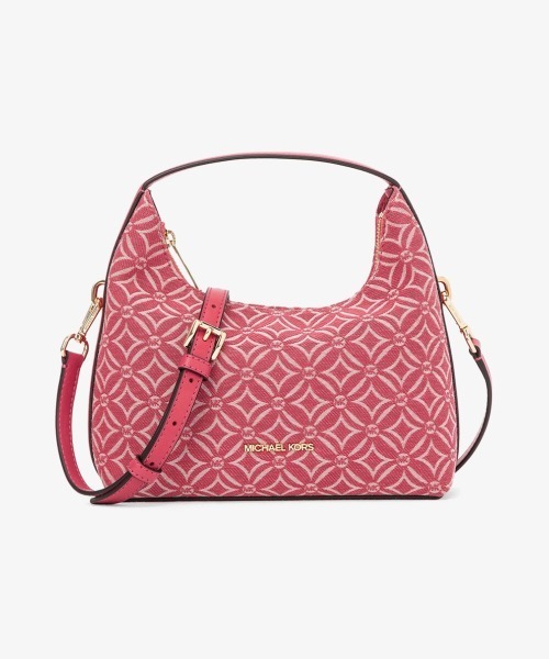 Ember Small Logo Jacquard Messenger Bag | Michael Kors [US]