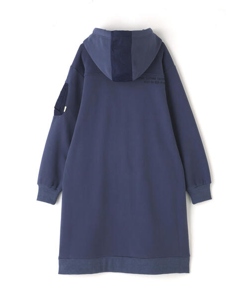 AVIREX（アヴィレックス） ワンピース HOODIE NYLON MILITARY ONEPIECE