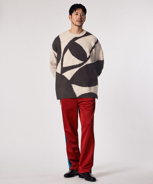 LANVIN en Bleu セーター ニット 「LANVIN ESSENTIAL」MESLAY