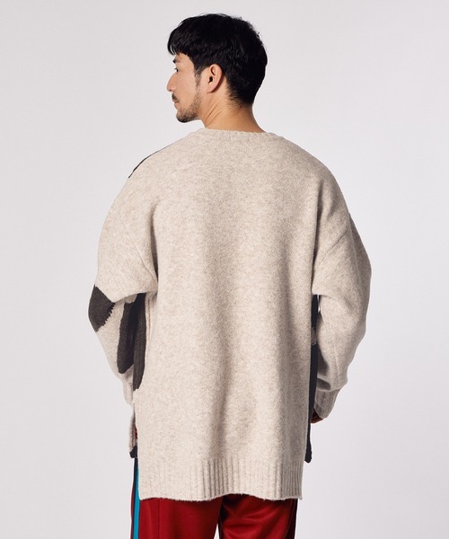 LANVIN en Bleu セーター ニット 「LANVIN ESSENTIAL」MESLAY