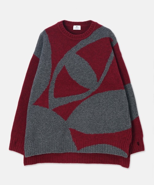 LANVIN en Bleu セーター ニット 「LANVIN ESSENTIAL」MESLAY