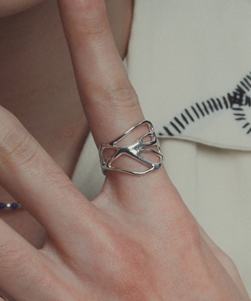whoseA（フーシー） 指輪 リング 「silver925」Current Ring/カレント