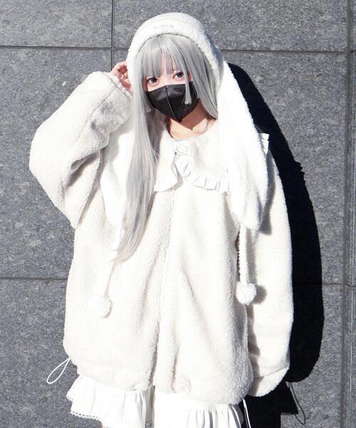 Whynny ゆきんこキャンディーアウター ブラック ホワイニー Whinny ブルゾン アウター Whinny/ゆきんこキャンディーアウター