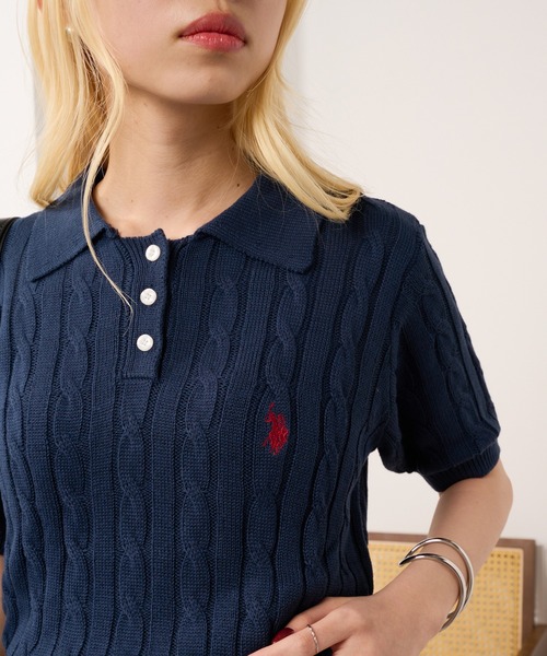 U.S. POLO ASSN.（ユーエスポロアッスン） ポロシャツ ポロ 「U.S.