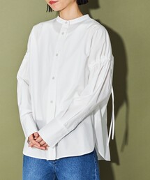 ブラウス シャツ 「CITEN」ソデシャーリングシャツ レディース｜ZOZOTOWN Yahoo!店